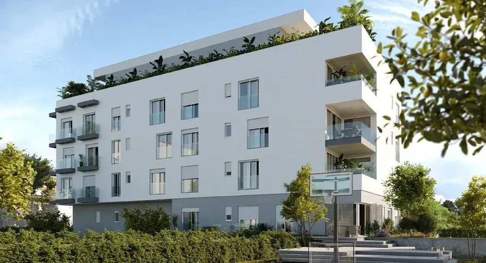 Haus und umgebung; blick