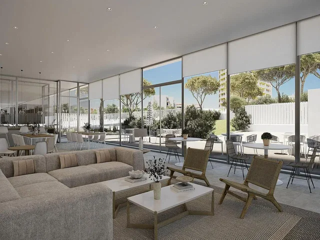 Salón; vista, luz natural, estilo moderno