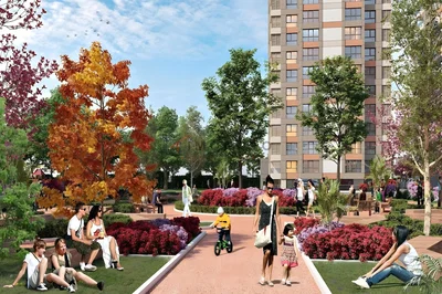 Dům a okolí; výhled, přirozené světlo