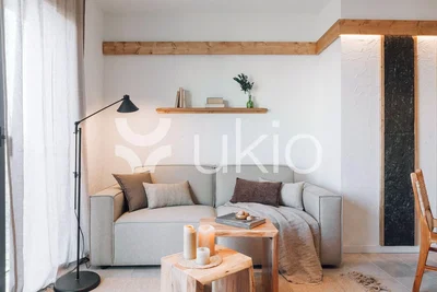 Oturma odası; modern stil, doğal ışık