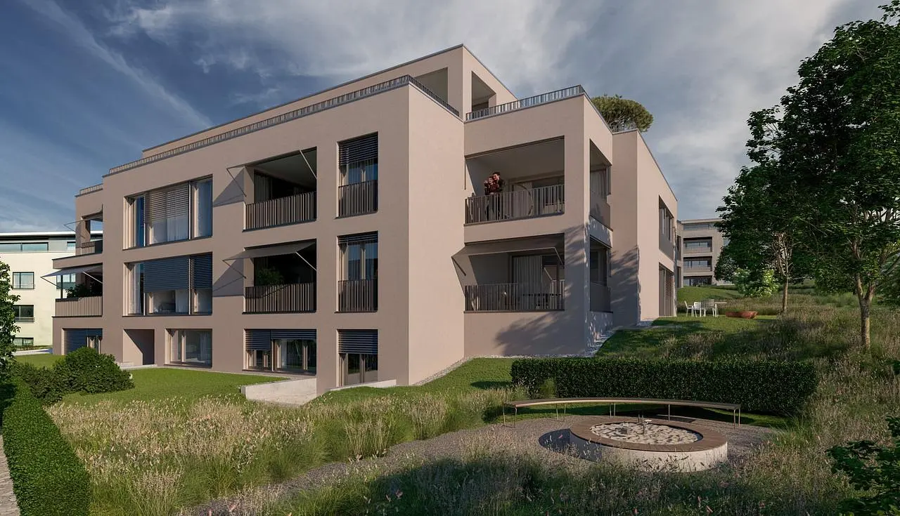 Haus und umgebung; blick