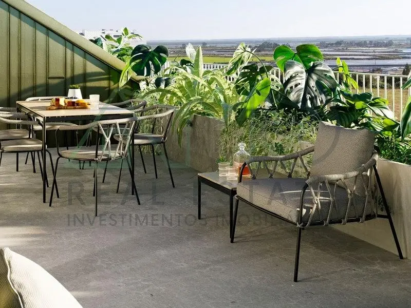 Teras; manzara, doğal ışık