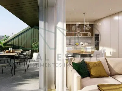 Oturma odası; manzara, modern stil, doğal ışık