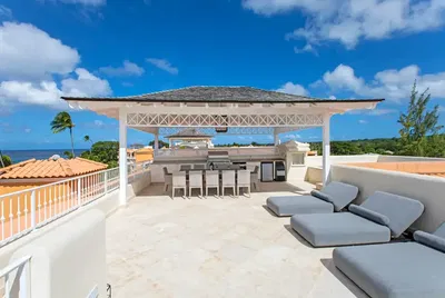 Ταράτσα; θέα, συσκευές κουζίνας