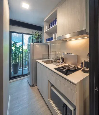 مطبخ; أجهزة المطبخ, إطلالة, ضوء طبيعي, أسلوب عصري