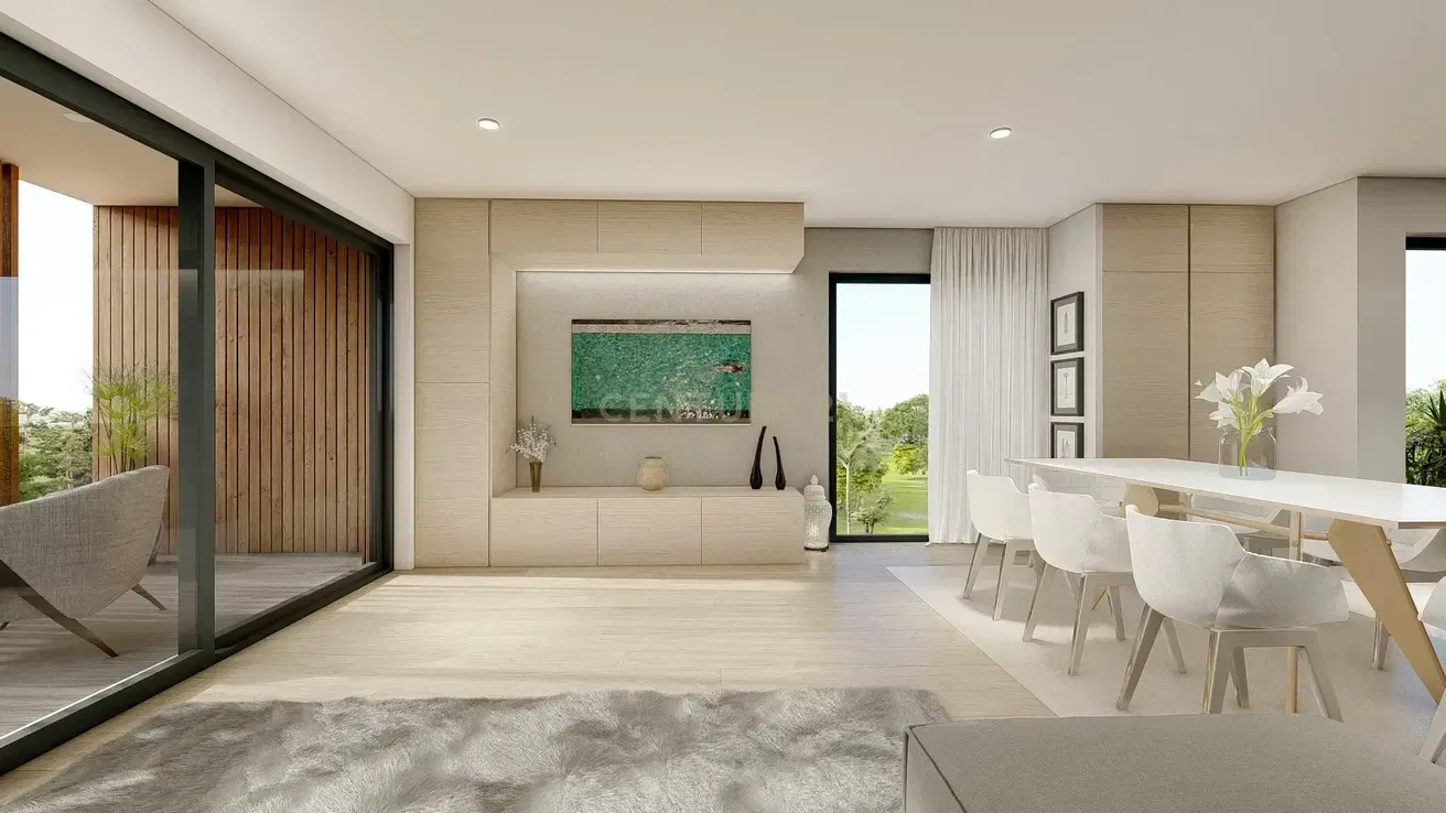Oturma odası; manzara, doğal ışık, modern stil