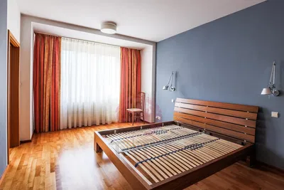 Bedroom; wood floor, natural light