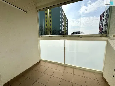 Balkon; blick, fliesenboden