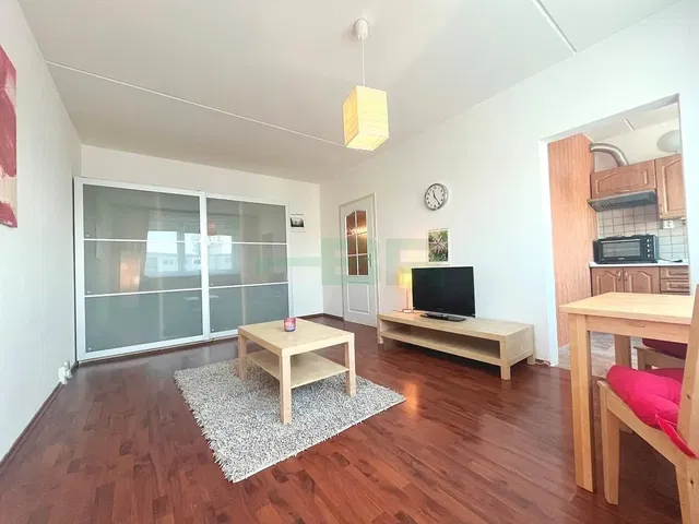 Living room; wood floor, natural light