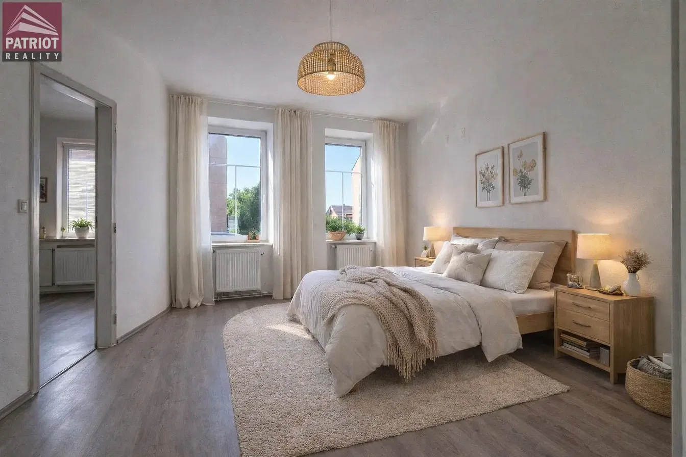Schlafzimmer; tageslicht, moderner stil