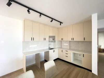 Kuchyně; kuchyňské spotřebiče, po rekonstrukci, přirozené světlo