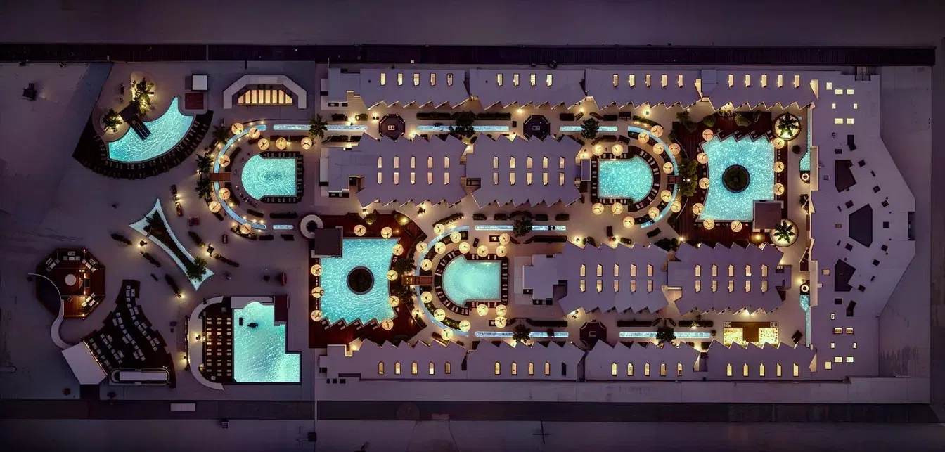 Haus und umgebung; blick