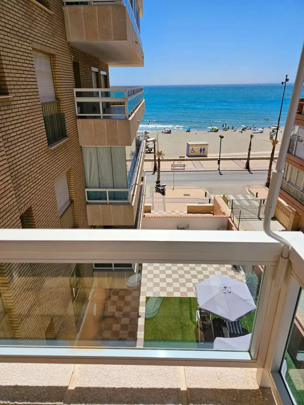 Balkon; blick