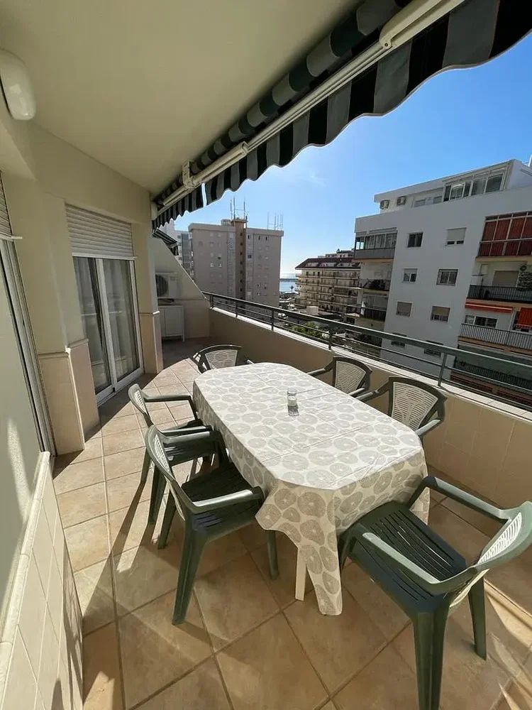 Balkon; blick, fliesenboden