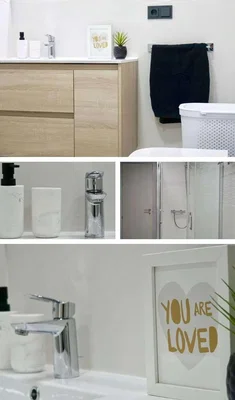 Badezimmer; renoviert, tageslicht, moderner stil