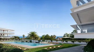 Maison et environs; vue