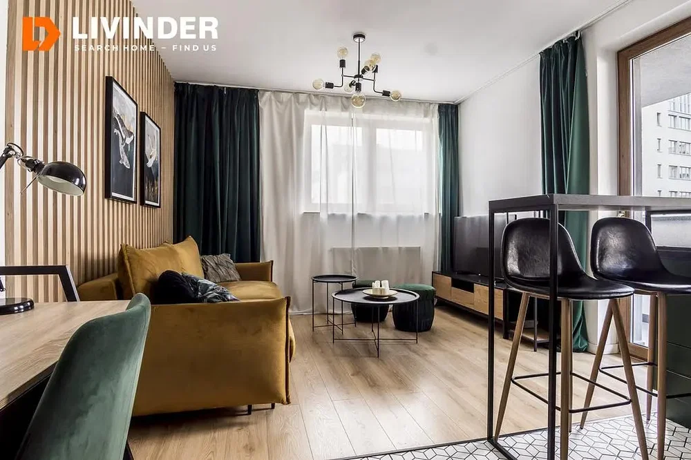 Oturma odası; modern stil, ahşap zemin, doğal ışık, manzara