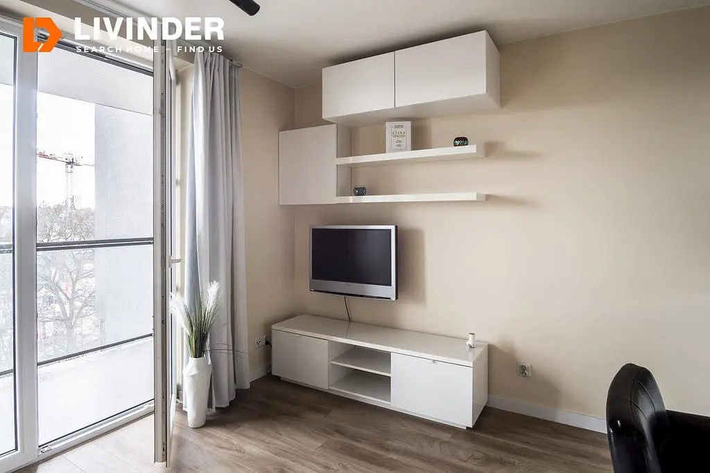 Salon; vue, style moderne, parquet, lumière naturelle