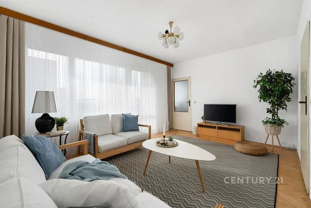 Soggiorno; luce naturale, stile moderno, pavimento in legno