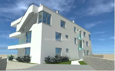 Casa e arredores; vista