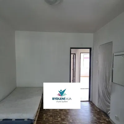 Ložnice; dřevěná podlaha, nutná rekonstrukce, přirozené světlo