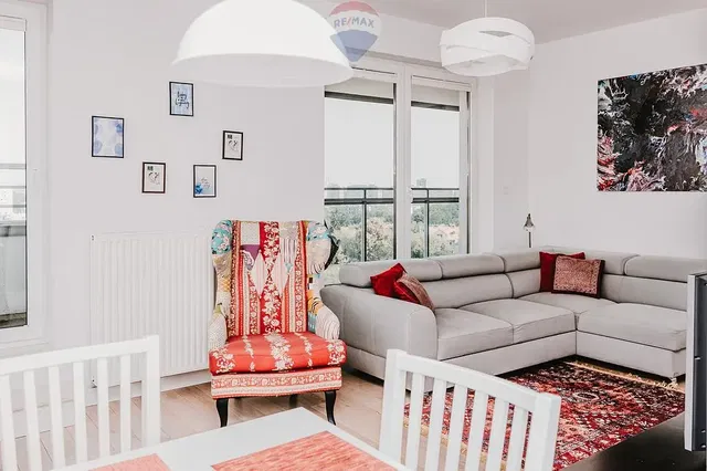 Living room; view, natural light, modern style