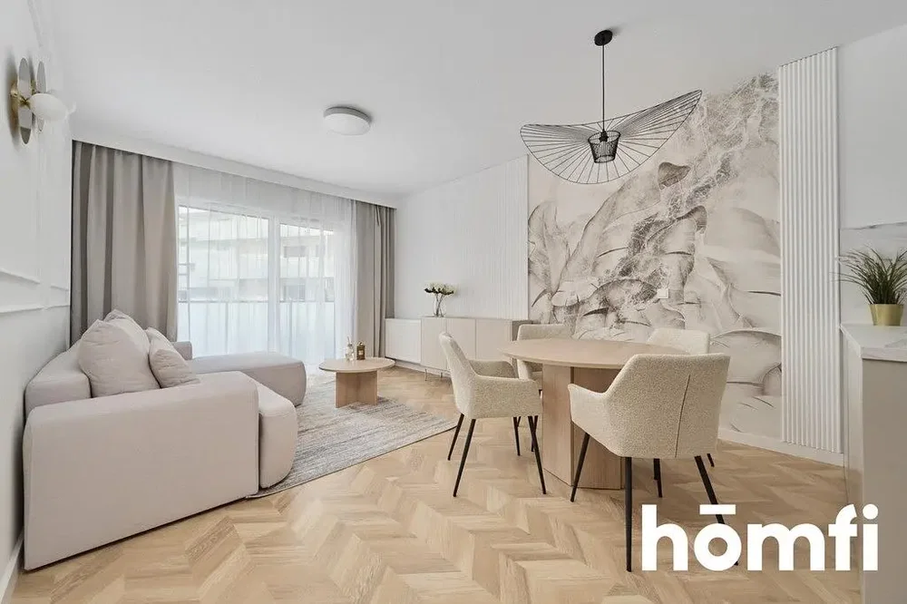 Salon; style moderne, parquet, lumière naturelle