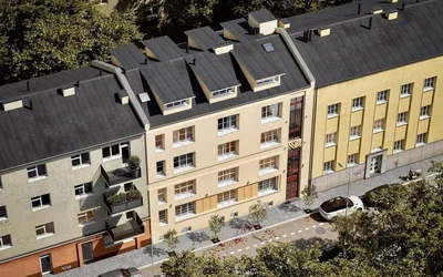 Kuća i okolina; pogled