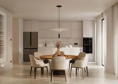 Mutfak; mutfak aletleri, doğal ışık, modern stil, tadilatlı