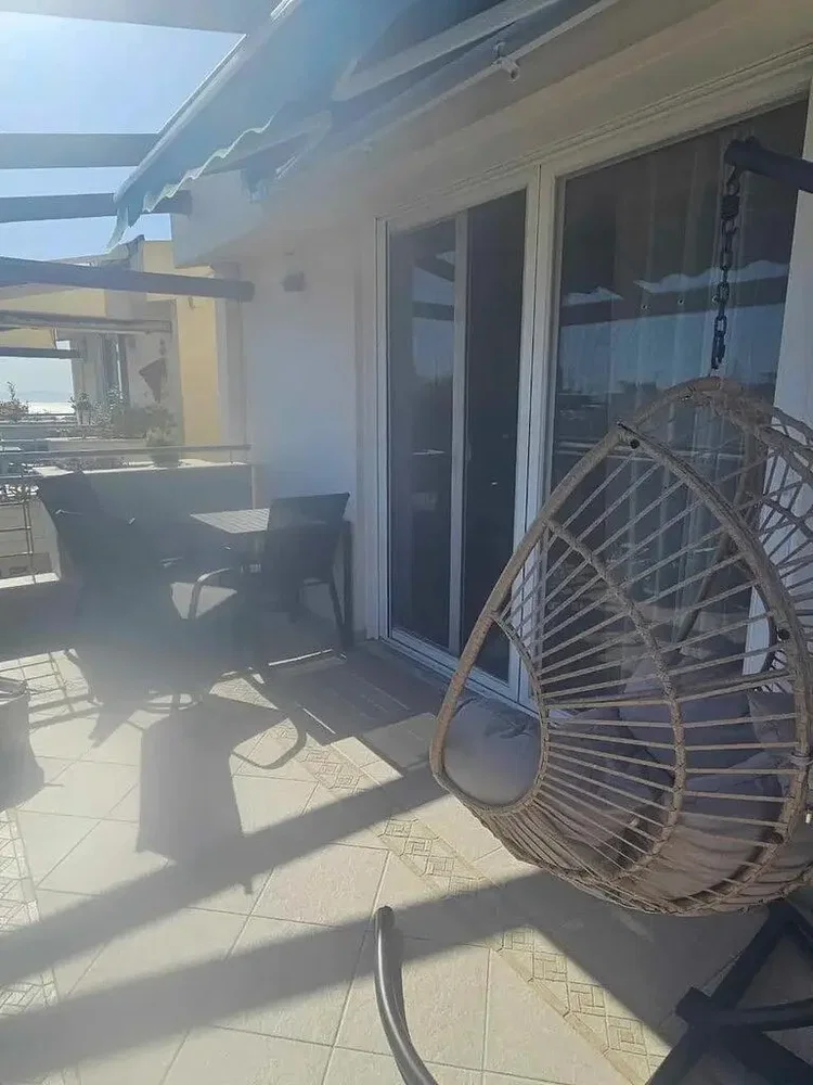 Terrasse; vue, carrelage