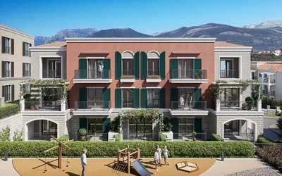 Dům a okolí; výhled