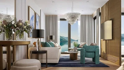 Wohnzimmer; blick, moderner stil, tageslicht