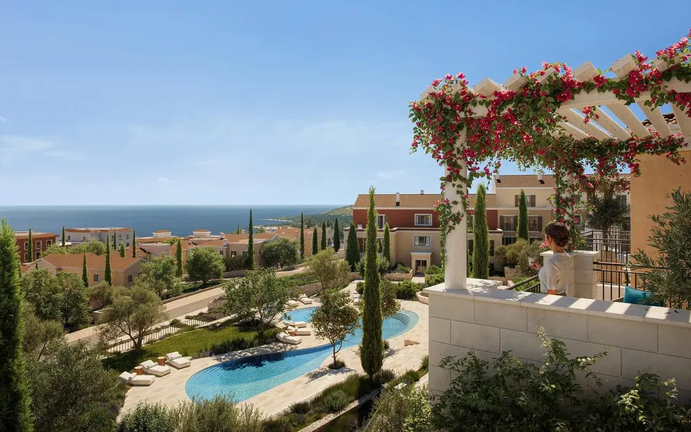 Terasa; výhled, přirozené světlo