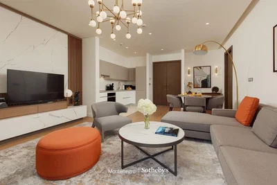 Obývací pokoj; moderní styl, přirozené světlo, po rekonstrukci