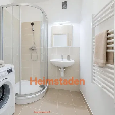 Kupaonica; pločice, renoviran, prirodno svjetlo, moderni stil