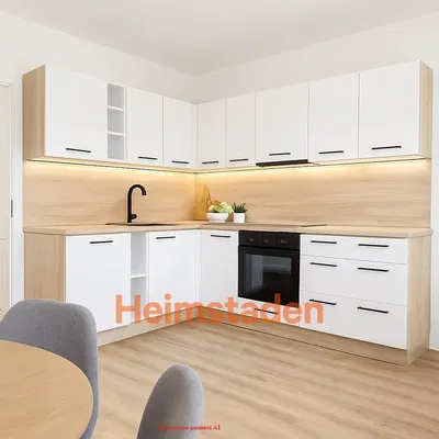 Kuhinja; kuhinjski aparati, moderni stil, renoviran, prirodno svjetlo