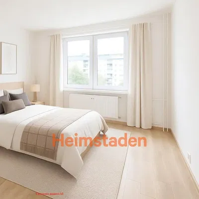 Spavaća soba; prirodno svjetlo, moderni stil