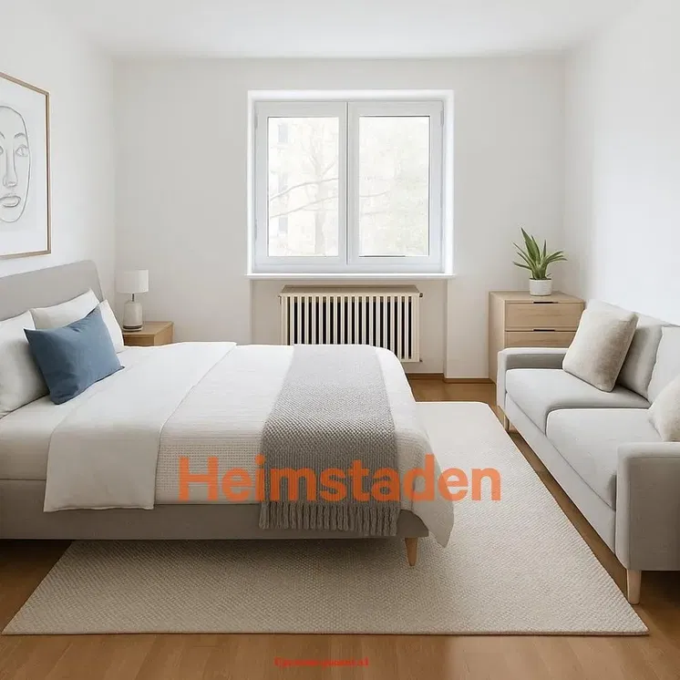 Schlafzimmer; tageslicht, moderner stil