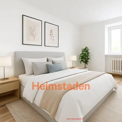 Yatak odası; doğal ışık, modern stil