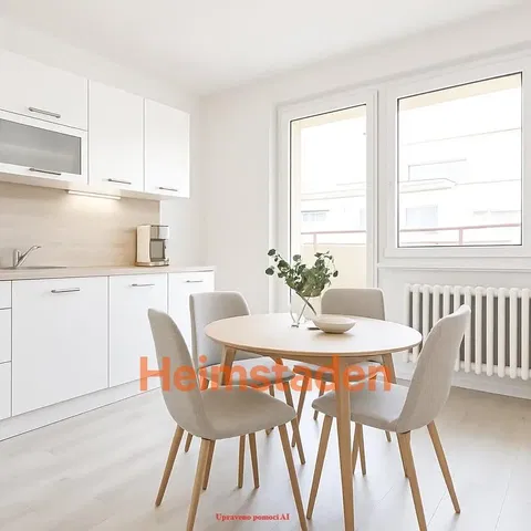 Kitchen; view, modern style, natural light, renovated