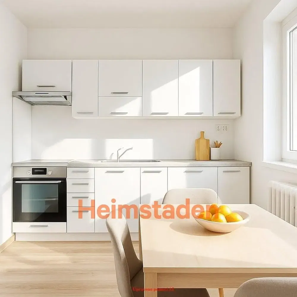 Mutfak; mutfak aletleri, doğal ışık, modern stil