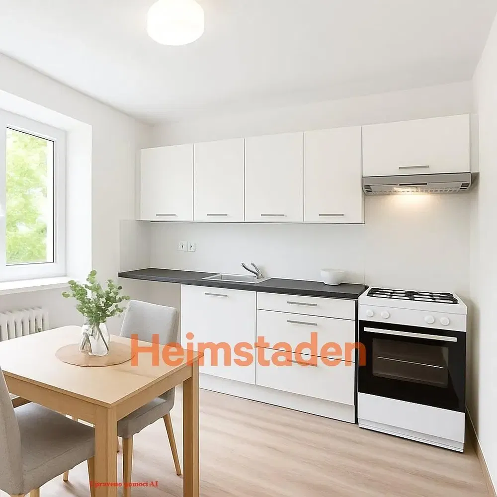 Mutfak; mutfak aletleri, doğal ışık, modern stil