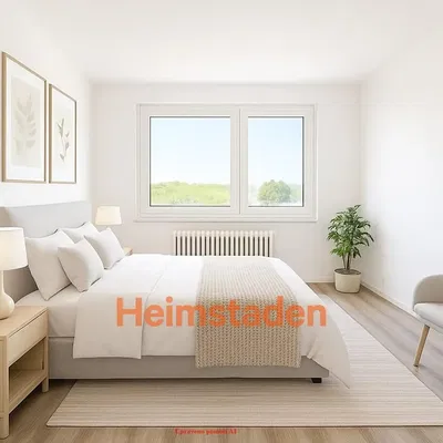 Yatak odası; doğal ışık, modern stil