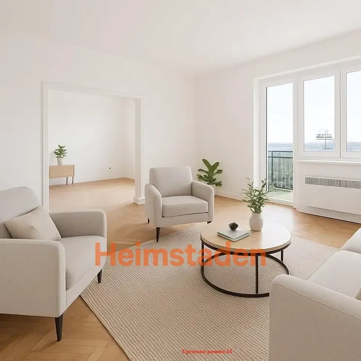 Dnevna soba; pogled, prirodno svjetlo, moderni stil