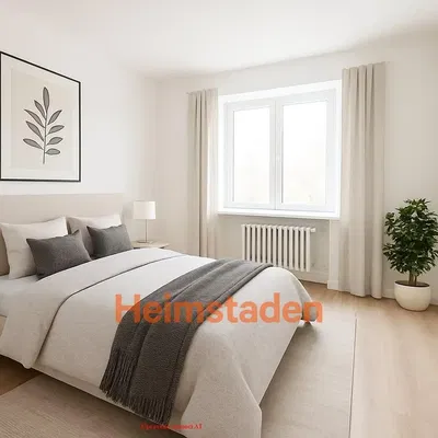 Yatak odası; doğal ışık, modern stil