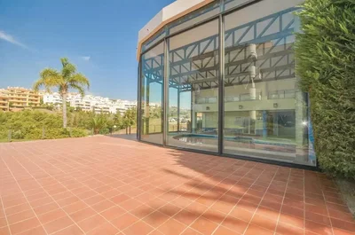 Terrasse; blick, fliesenboden
