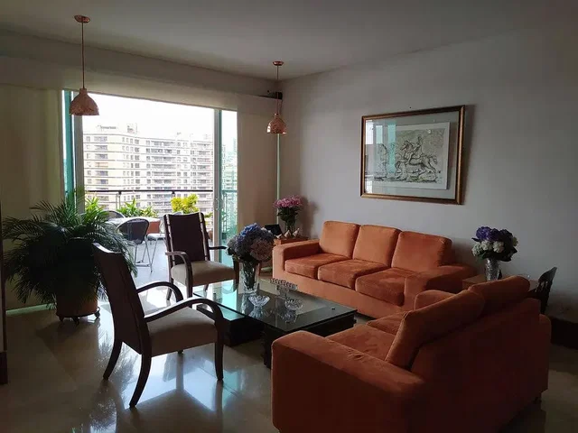 Living room; view, natural light
