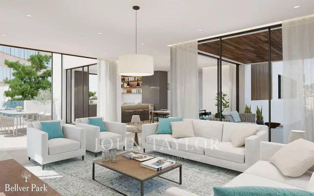 Living room; view, natural light, modern style