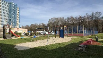 Maison et environs; vue