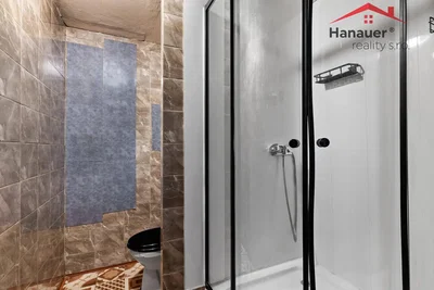 Badezimmer; fliesenboden, fliesenboden, renovierungsbedürftig, tageslicht